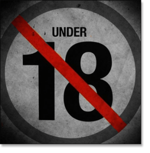 Under 18 Not Allowed
