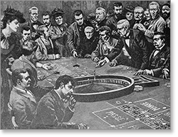 French roulette in the 1800s