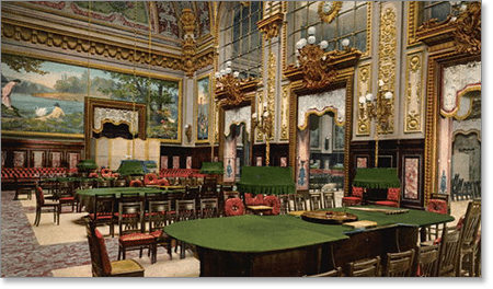 French roulette Monte Carlo Casino