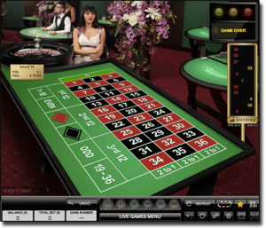 Evolution Gaming live dealer roulette online