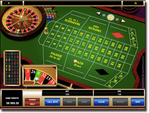 Microgaming French Roulette online