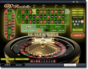 Try out Playtech 3D roulette games online Playtech 3D roulette games