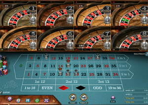 Multi-wheel no download roulette