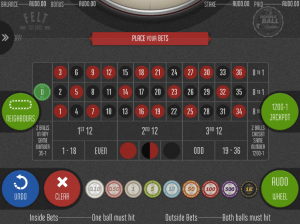 Felt Gaming mobile roulette at G'Day Casino