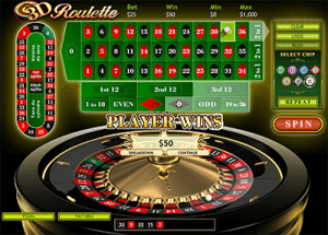 3D roulette at Casino.com