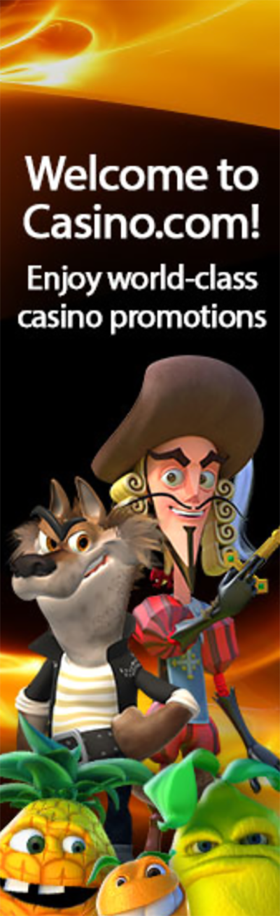 Casino.com regular promotions and bonuses