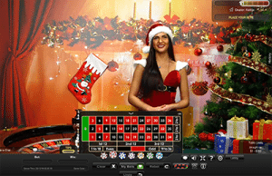 Christmas Roulette live dealer